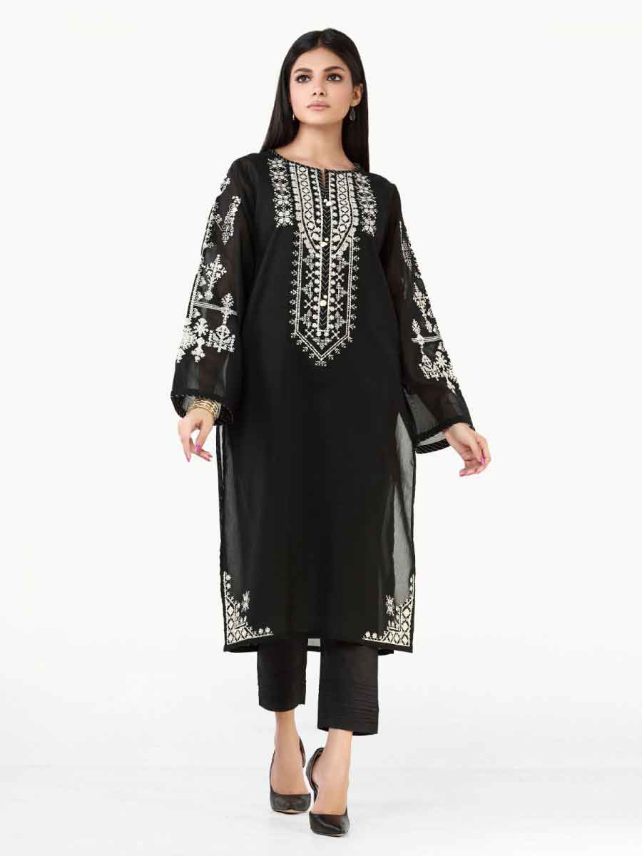 Edenrobe black shirt for eid