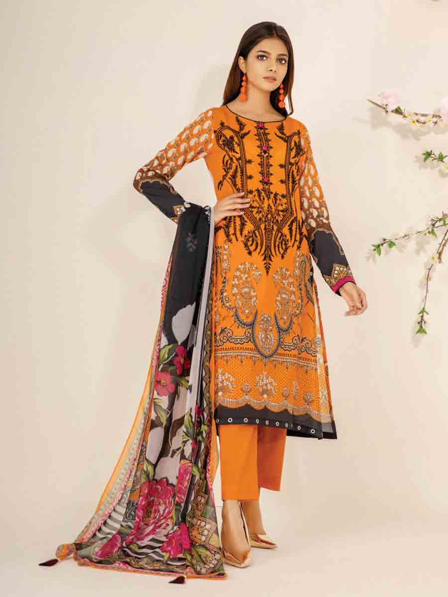 Orange dress for girls