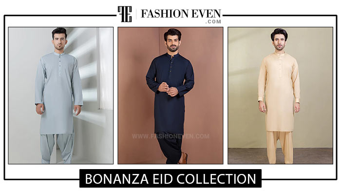 Latest Bonanza Shalwar Kameez Eid Collection 2023-24 For Men
