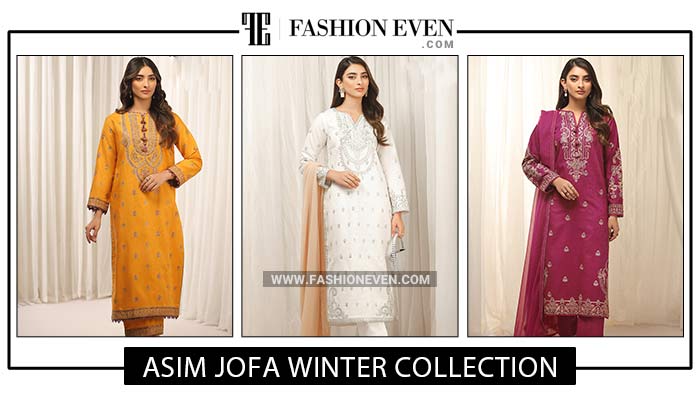 Asif Jofa the winter edit collection for women