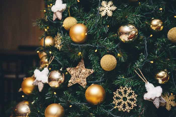 Glitter Christmas Tree decor