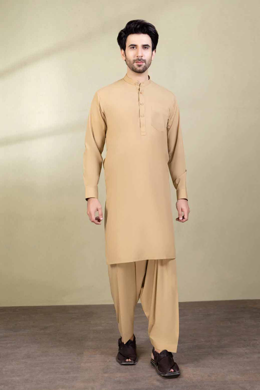 Camel kameez shalwar for EId