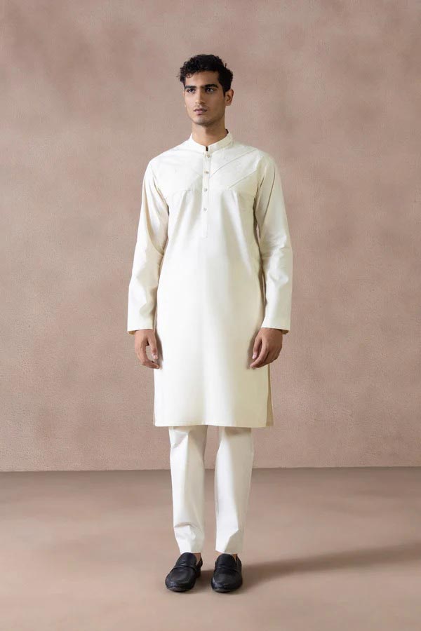 Sapphire cotton suit for men