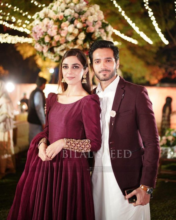 Maya Ali with her brother Afnan Qureshi