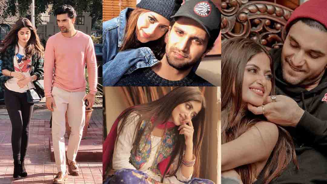 Sajal Ali with her family