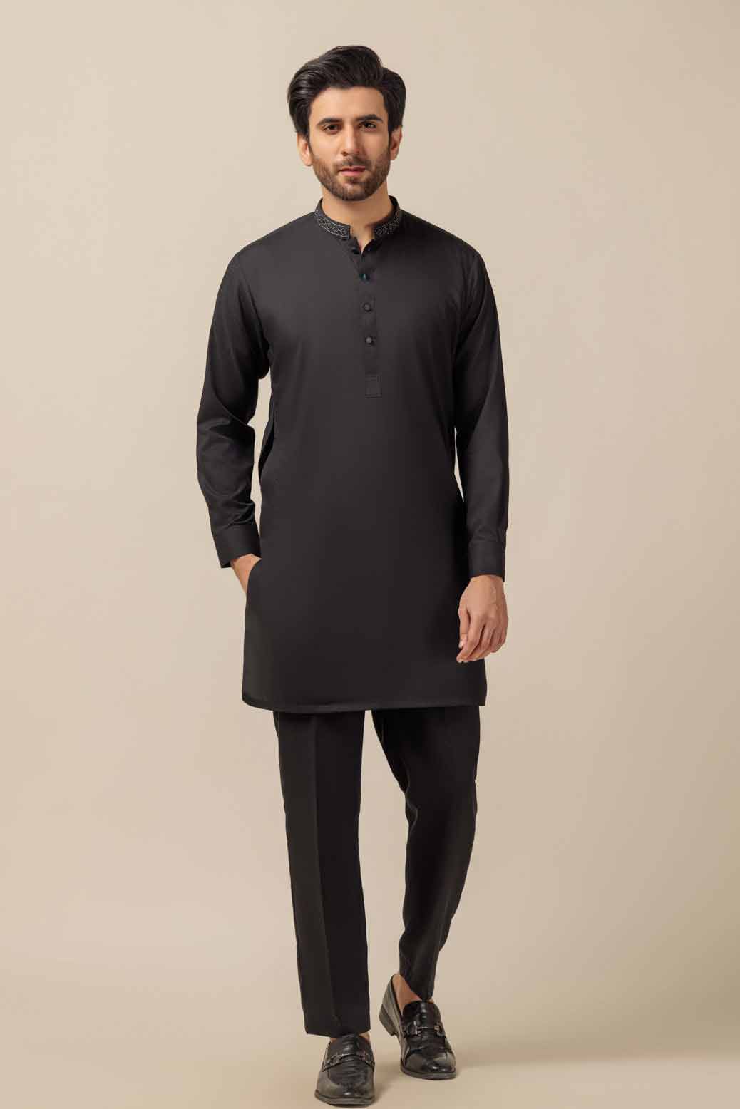 Bonanza black kurta pajama