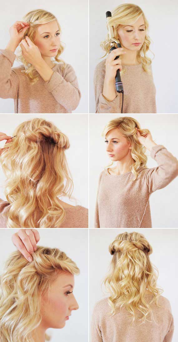 New party hairstyle for teenangers – FashionEven