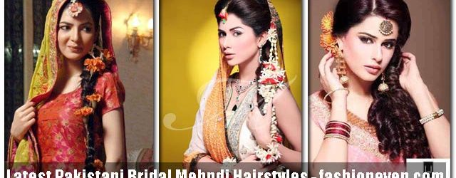 best mehndi hairstyles trend 2018 for wedding brides