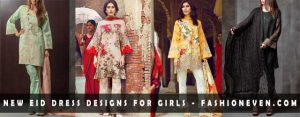 Latest and new eid dress designs for girls in Pakistan 2017