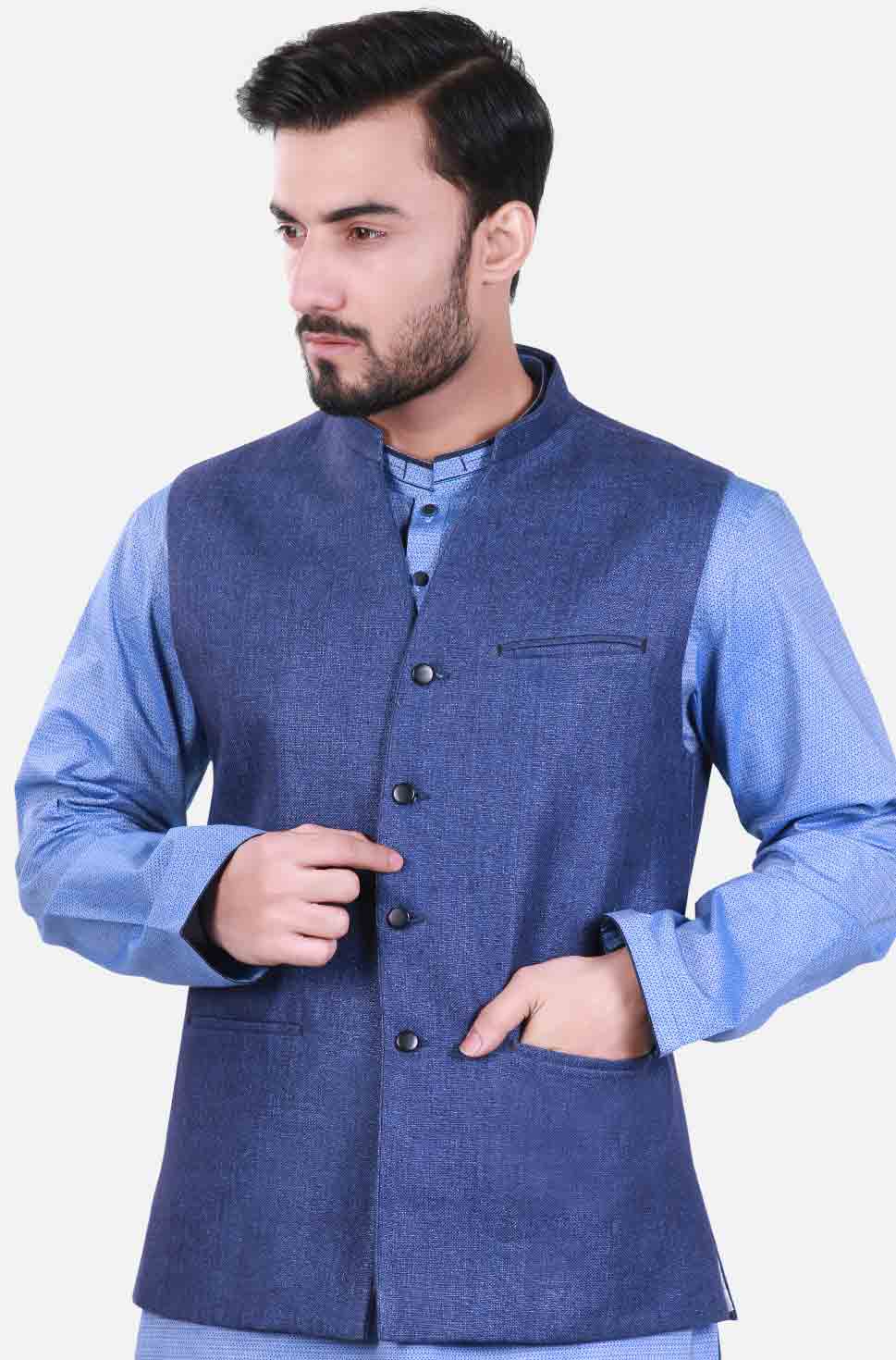 Blue-waistcoat-designs-for-boys – FashionEven