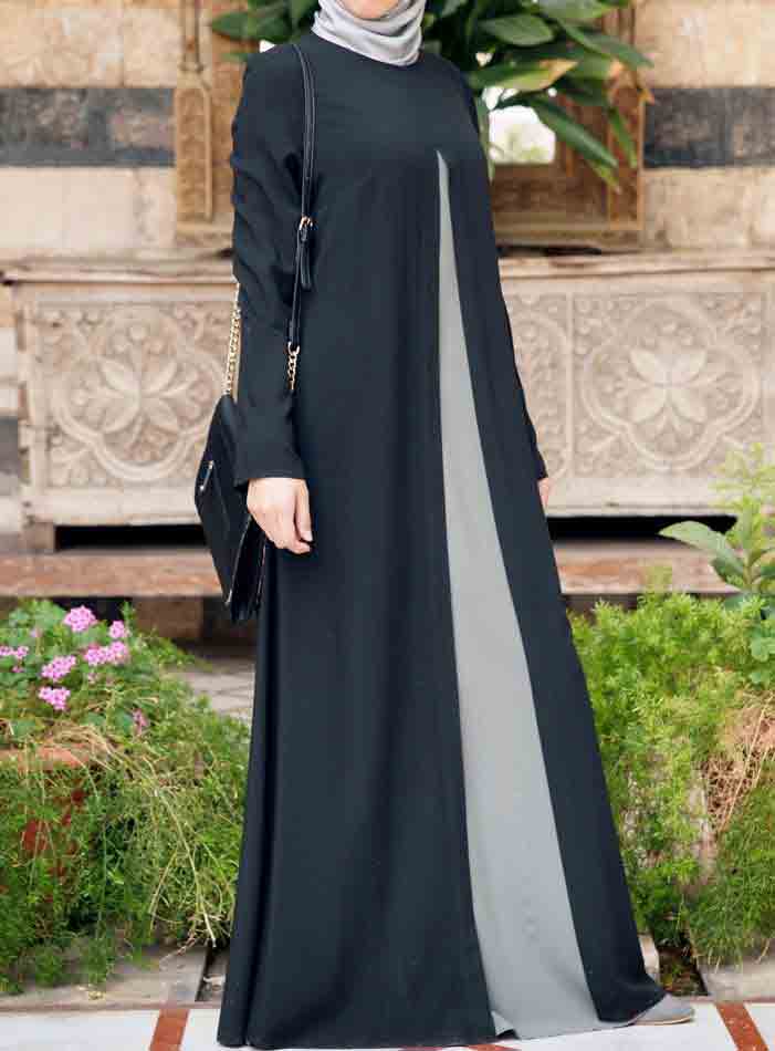 Simple-black-abaya-designs-for-girls-11 – FashionEven