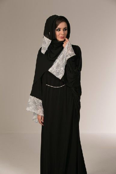 New Stylish Black Abaya Designs For Girls In 2024-2025 | FashionEven