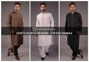 Latest black brown and white gents kurta designs for Eid namaz