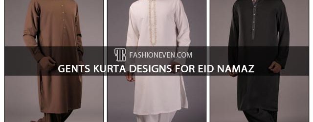 Latest black brown and white gents kurta designs for Eid namaz