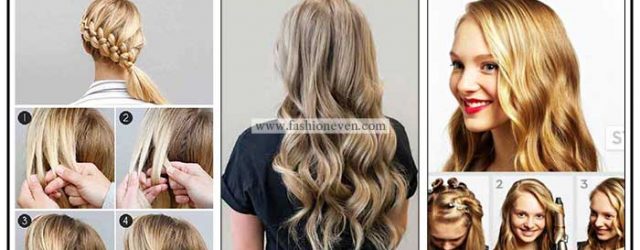 Latest Christmas hair tutorials step by step for girls